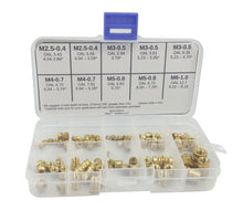 Load image into Gallery viewer, Initeq Durathread Assortment A Metric Brass Heat Set Inserts 3D Printing