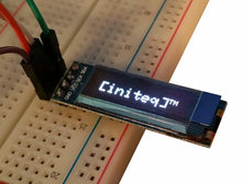 Load image into Gallery viewer, 2pcs 0.91" 128x32 OLED LCD Display Screen I2C IIC Arduino WHITE SSD1306