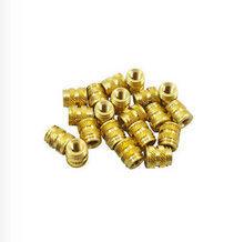Load image into Gallery viewer, #6-32 Long Brass Threaded Inserts
