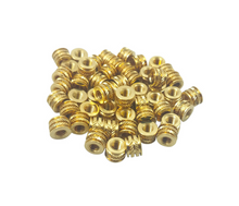 Load image into Gallery viewer, #4-40 Short Brass Threaded Inserts