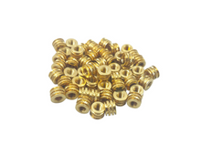 Load image into Gallery viewer, M2.5 Short Brass Threaded Inserts