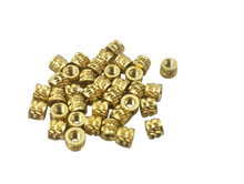 Load image into Gallery viewer, M4-0.7 Short Brass Threaded Inserts